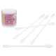 RAVI PATYCZKI KOSMETYCZNE BEAUTY DUO 200SZT BAWEŁNA 31901