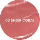 STARS FROM THE STARS FLOWY LIP VEIL BALS/UST 2G 03