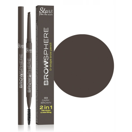 STARS FROM THE STARS BROWSPHERE KRED/BRWI 0,14G 03 DARK BROWN