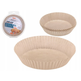 RAVI WKŁADY DO FRYTKOWNICY BEZTŁUSZCZOWEJ OKRĄGŁE FI 16 CM, 50 SZT. 30334
