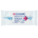 CLEANIC ANTIBACTERIAL CHUSTECZKI ODŚWIEŻAJĄCE Z PŁYNEM ANTYBAKTERYJNYM 15 SZTUK
