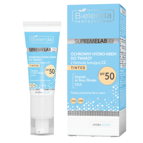 BIELENDA PROF SUP HYDRA GLOW KR/TW 40ML Z FORMUŁĄ TONUJĄCĄ CC SPF50