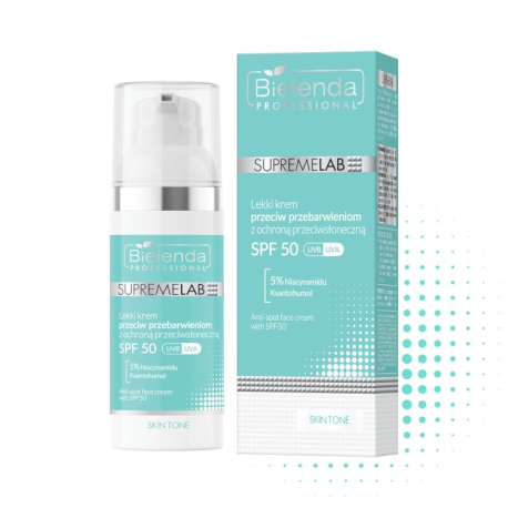 BIELENDA PROF SUP SKIN TONE KR/TW 50ML PRZEBARWIENIA SPF50