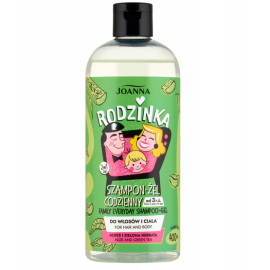JOANNA RODZINKA SZ/WŁ 400ML 2W1 ALOES