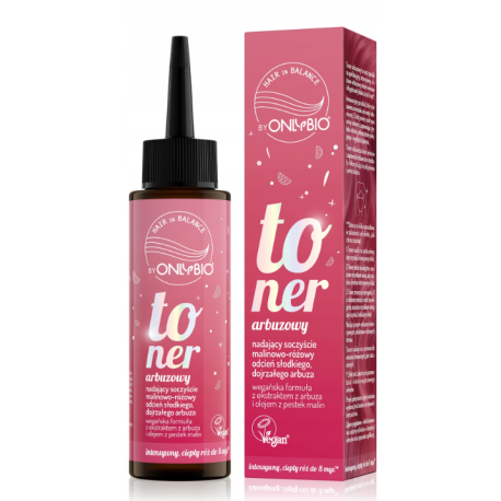 ONLY BIO HAIR IN BALANCE TONER/WŁ 100ML ARBUZOWY