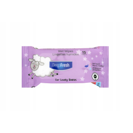 RAVI DEEP FRESH CHUSTECZKI LOVELY BABIES CHUSTECZKI NAWILŻANE 15SZTUK OWCA