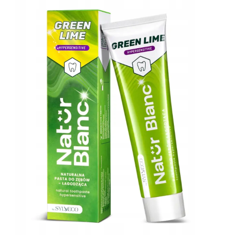 SYLVECO PAST/ZĘB 100ML GREEN LIME ŁAGODZĄCA NADWRAŻLIWOŚĆ ZĘBÓW