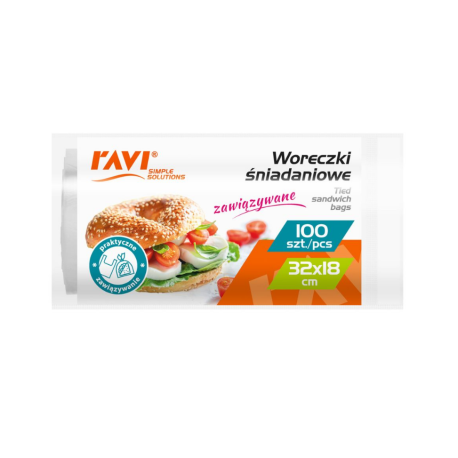 RAVI WORECZKI ŚNIADANIOWE ZAWIĄZYWANE 100SZT