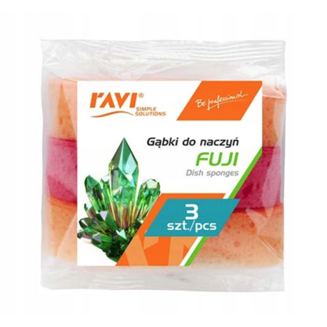 RAVI GĄBKA DO NACZYŃ FUJI 5SZTUK