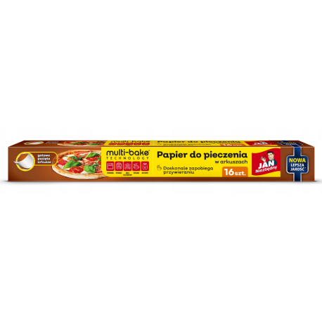 JAN NIEZ. PAPIER DO PIECZENIA MULTI-BAKE 16SZT