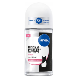 NIVEA DEZODORANT W KULCE ROLL-ON 5OML DLA KOBIET INVISIBLE CLEAR OPI