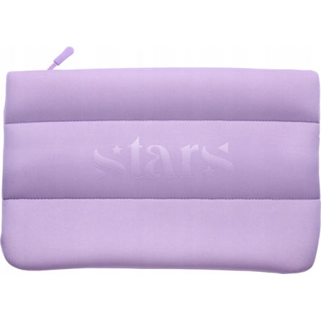 STARS FROM THE STARS KOSMETYCZKA FIOLETOWA PUFFY