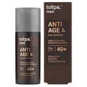 TOŁPA MEN ANTI AGE SKIN BARRIER KREM DO TWARZY 40+ 50ML KRÓTKA DATA SIERPIEŃ