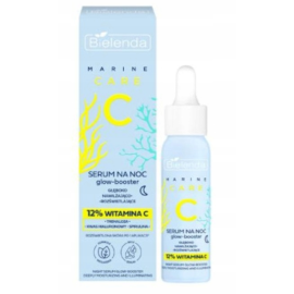 BIELENDA C MARINE CARE SERUM DO TWARZY 30ML 12% WITAMINA C NA NOC KRÓTKA DATA WRZESIEŃ