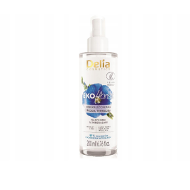 DELIA COSMETICS EKO FLORIST LEN WODA TERMALNA 200ML KRÓTKA DATA WRZESIEŃ