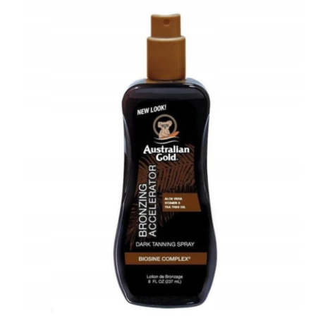 AUSTRALIAN GOLD BRONZING ACCELERATOR OL/C 237ML DARK TANNING