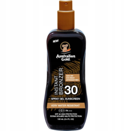 AUSTRALIAN GOLD INSTANT BRONZER SPR/OPAL 100ML SPF30
