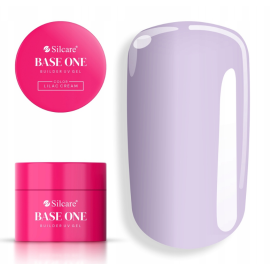 SILCARE BASE ONE BUILDER BAZA DO PAZNOKCI 15G LILAC CREAM