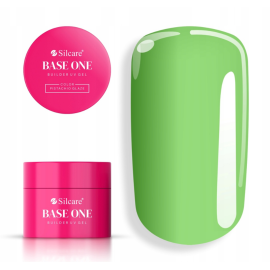 SILCARE BASE ONE BUILDER BAZA DO PAZNOKCI 15G PISTACHIO GLAZE