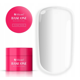 SILCARE BASE ONE BUILDER BAZA DO PAZNOKCI 50G CLEAR THICK