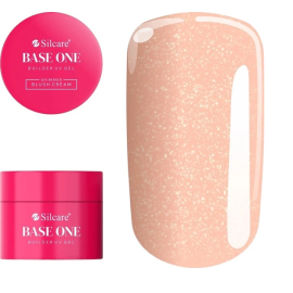 SILCARE BASE ONE BUILDER BAZA DO PAZNOKCI 50G SHIMMER BLUSH CREAM