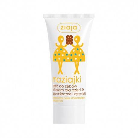 ZIAJA MAZIAJKA PASTA D/ZĘB.FLUOR 50ML