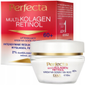 PERFECTA MULTI-KOLAGEN RETINOL LIFTINGUJĄCY KREM DO TWARZY 60+ 50ML KRÓTKA DATA WRZESIEŃ