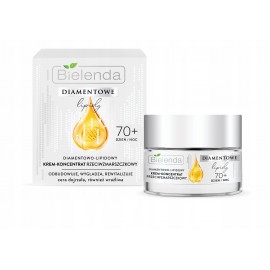 BIELENDA DIAMENTOWE LIPIDY KREM DO TWARZY 70+ 50ML KRÓTKA DATA PAŹDZIERNIK