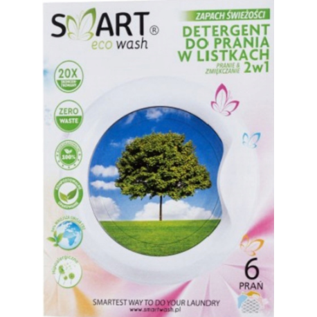 SMART ECO WASH DETERGENT/PRA/LIS 6SZT 2W1 ZAPACH ŚWIEŻOŚCI