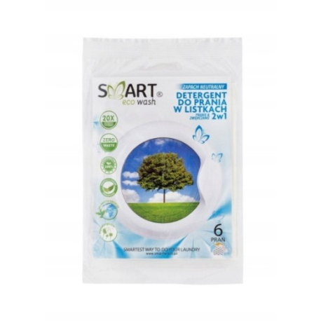 SMART ECO WASH DETERGENT/PRA/LIS 6SZT 2W1 ZAPACH NEUTRALNY