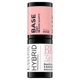 EVELINE BAZA HYBRYDOWA DO PAZNOKCI BUDUJĄCA 3W1 5ML 03 ROSE QUARTZ