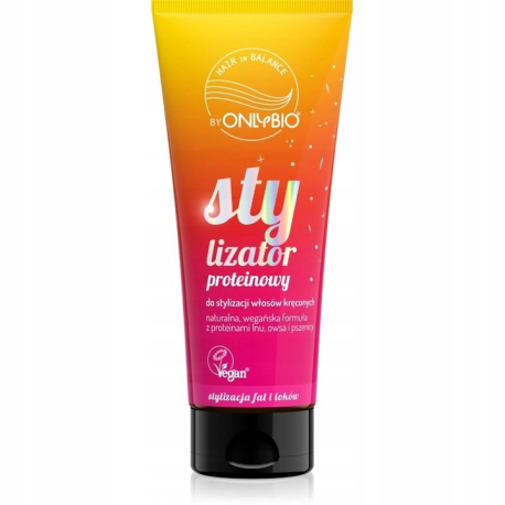 ONLY BIO HAIR IN BALANCE STYLIZATOR PROTEINOWY 200ML WŁOSY KRĘCONE