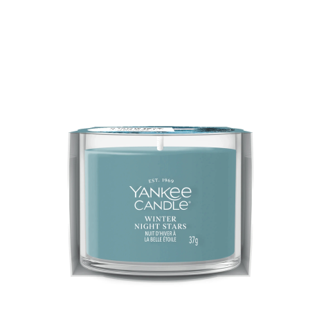 YANKEE CANDLE SIGNATURE ŚWIECA 37G WINTER NIGHT STARS