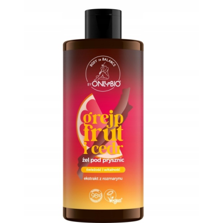 ONLY BIO BODY IN BALANCE ŻEL/PR 300ML CEDR I GREJFRUT