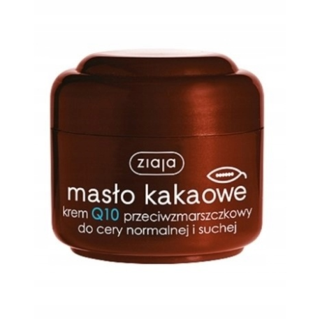 ZIAJA MASŁO KAKAOWE KREM PRZECIW ZMARSZCZKOM Q10 50ML