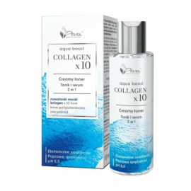 AVA AQUA BOOST COLLAGEN TONIK Z SERUM DO TWARZY 100ML