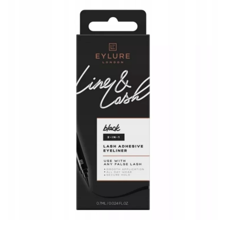 EYLURE LINE&LASH KLEJ W PISAKU CZARNY