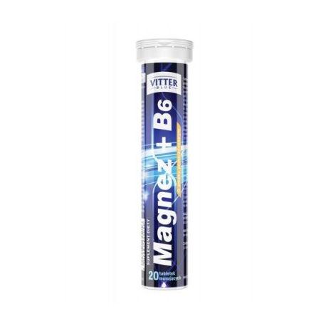 VITTER BLUE MAGNEZ + B6 *20 TABL. MUSUJ.