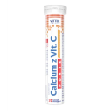 VITTER BLUE CALCIUM Z VITAMINA C 20SZTUK TABLETEK MUSUJĄCYCH POMARAŃCZ