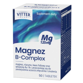 VITTER BLUE MAGNEZ B-COMPLEX 50SZTUK TABLETEK