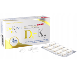 DEKAVIT D3 I K2 30SZTUK KAPSUŁEK