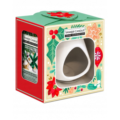 YANKEE CANDLE HOME INSPIRATION ZEST.26 CHRISTMAS KOMINEK Z WOSKIEM