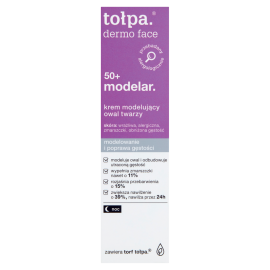 TOŁPADERMO FACE MODELAR 50+ KREM MOD.OWAL. NOC 40ML
