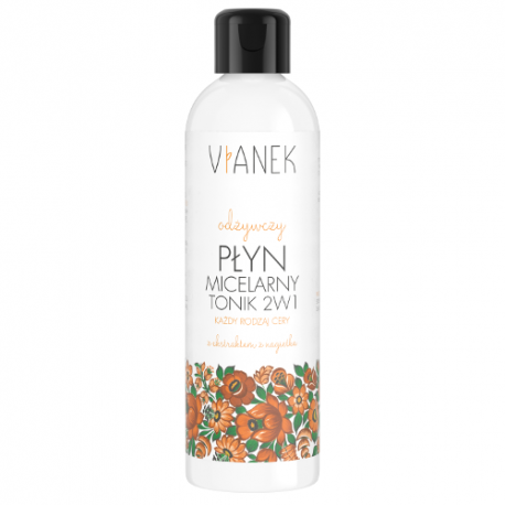VIANEK PŁYN MICELARNY-TONIK 2W1 ODŻYWCZY 200ML
