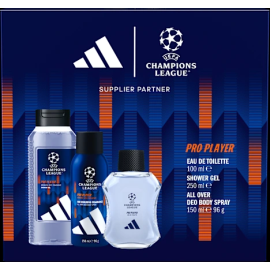 ADIDAS ZESTTAW PREZENTOWY KOSMETYCZNY DLA MĘŻCZYZN UEFA 12 3KOSMETYKI