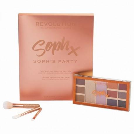 MAKEUP REVOLUTION ZESTAW UPOMINKOWY PARTY SOPH COLLECTION